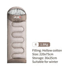 BISINNA Camping Sleeping Bag Ultralight Waterproof Winter Warm Envelope Backpacking Sleeping Bags for Outdoor Traveling Hiking