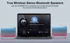 Portable Bluetooth Speakers, PX7 Waterproof Wireless Speaker HD Sound,Up to 12H Playtime, TWS Pairing, For Home/Party/Outdoor