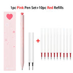 KACO Gel Pens Sets School Office Supplies for Kids 0.5mm High-capacity Heart / Star Sign Writing Gadgets Love Gift Cute Items Lootquake LLC