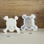 Halloween Decoration Diy Mold Skeleton Bat Mask Jack Ghost Silicone Mould Car Aromatherapy Plaster Doll Pinch Molds Lootquake LLC