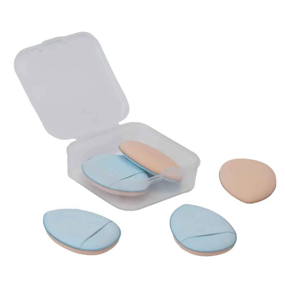 5/10Pcs Mini Finger Puff Foundation Small Air Cushion Powder Sponge Face Concealer BB Cream Cosmetic Applicator Makeup Tools Lootquake LLC