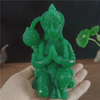 Stone Color Hanuman Statue Sculpture Big Resin Hindu Monkey God Buddha Statues Figurine Zen Home Garden Decoration Lucky Gifts