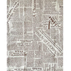 Newspaper Printed Fabric Quilting Cloth Cotton Linen For DIY Sewing Tablecloth Cushion Placemat Storage Bag Handicraft Materials Lootquake LLC