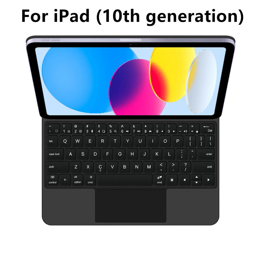 Magic Keyboard Case For iPad Pro 11 inch 12.9" M2 13 M4 Air 4th 5th ipad10 10th 10.9 Smart Cover Multi-touch Magnetic backlight Lootquake LLC