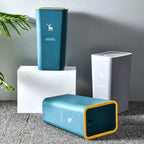 15/10L Bathroom Kitchen Trash Can with Lid Press-type Waste Bins Living Room Toilet Nordic Rectangular Garbage Bin Wastebaskets Lootquake LLC