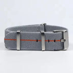 Polar Watch Band Nylon Elastic Strap Unisex Military Style Blue Red