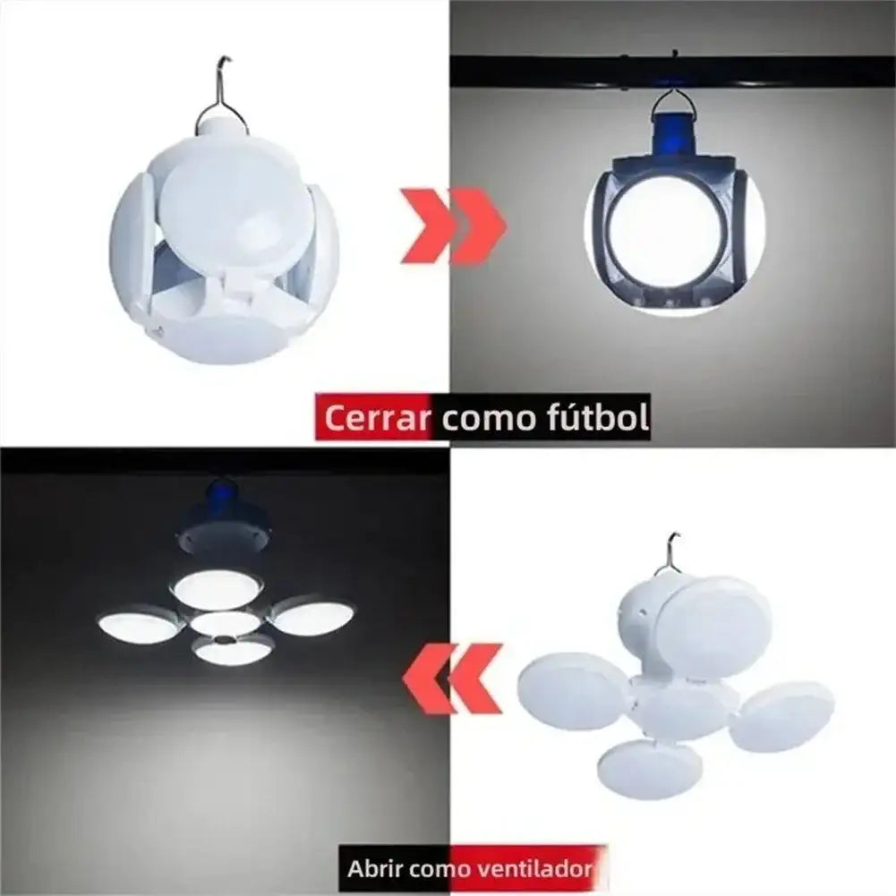 Portable Solar Powered LED Rechargeable Camping Light Hook Tent Light Multifunctional Outdoor Emergency Lighting Spotlight