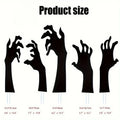 Halloween Decoration Black Hand Courtyard Outdoor Garden Lawn Stake Logo Suitable For Halloween Party Decoration Supplies Props
