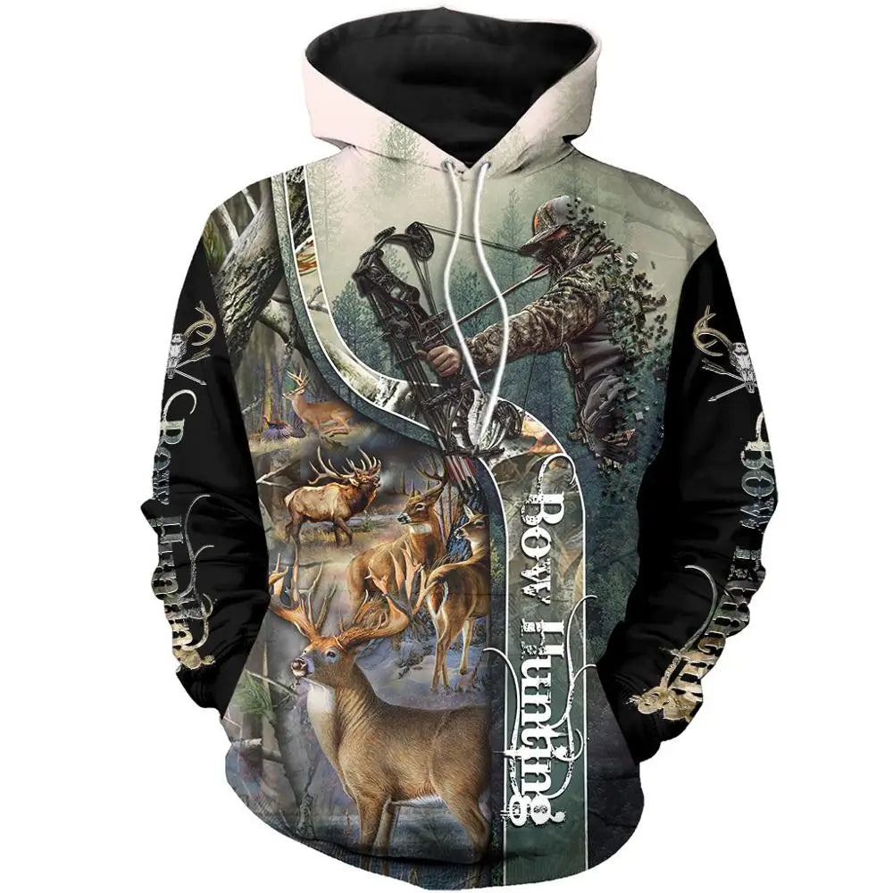 2024 Four Seasons Maple Leaf Camouflage 3D Sports Shirt Men's Fishing Outdoor Camping Hunting Clothing Jacket Men's Hoodie Pi-Mart