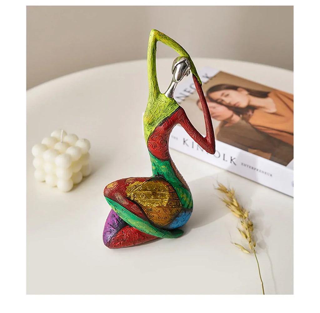 Creative Abstract Home Decor Character Sculpture Living Room Modern Art Dolls Desktop Decorations Accessories Gifts Lootquake LLC