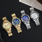 Men Business Watches Fashion Stainless Steel Band Male's Quartz Watch Lootquake LLC
