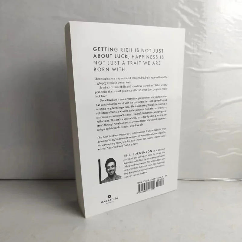 The Almanack of Naval Ravikant By Eric Jorgenson A Guide To Wealth and Happiness Paperback English Book Lootquake LLC