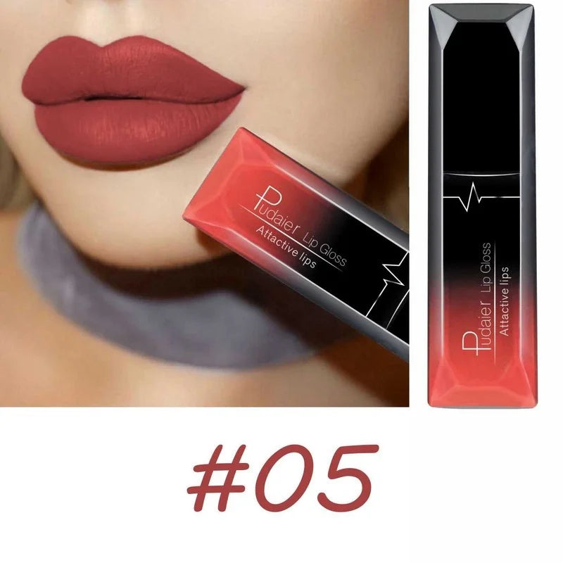 Best Lip Makeup 17 Color Sexy Matte Long Lasting Lipgloss Liquid Lipstick Lip Cream Lootquake LLC