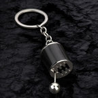 Personalized Keychain Creative Metal Mini Car Parts Manual Transmission Auto Keyring Accessories Key Ring Chain Men Lover Gift Lootquake LLC