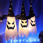 New Halloween Horror Atmosphere Creative Hanging Decorations Haunted House Scene Decoration LED Lights Ghost Party Garden Lootquake LLC