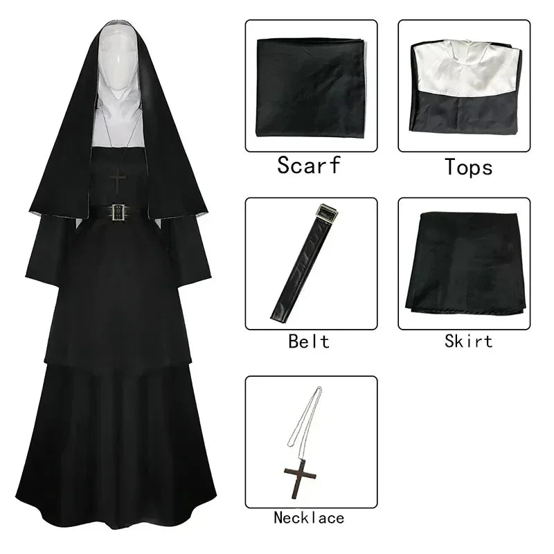 The Nun Horror Costume Lootquake LLC