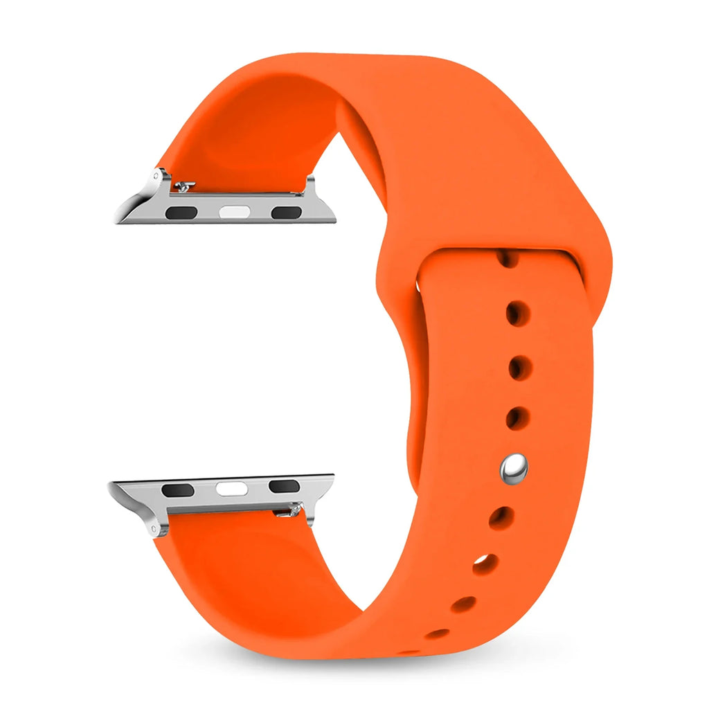 Apple Watch Silicone Strap - Comfortable Waterproof Band