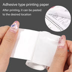 Self-adhesive Paper Sticker Colored Thermal Paper Roll for Mini Printer Kids Instant Print Camera HD Printing Paper Lootquake LLC