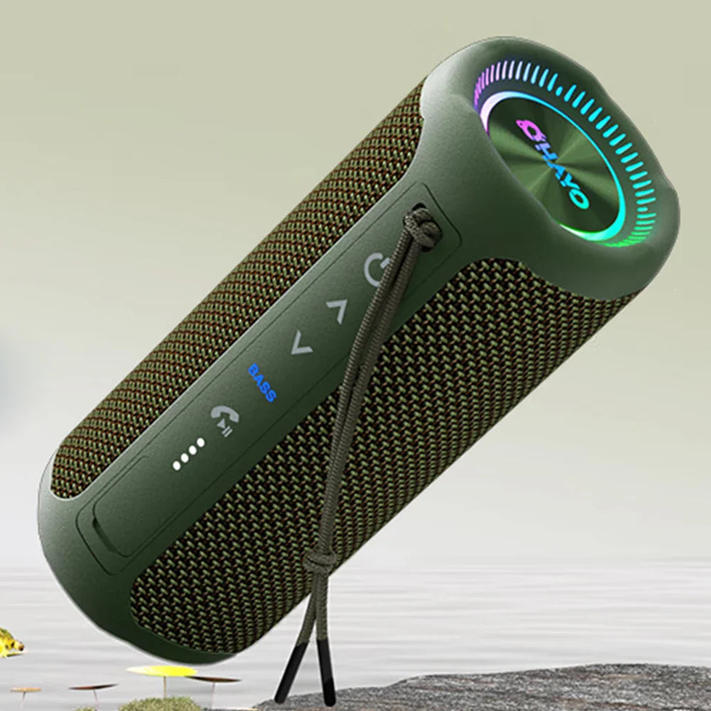 Ohayo Portable Waterproof Bluetooth Speaker 35W Drivers with Powerful 360-Degree Sound and Thundering Bass,TWS,IPX7 Waterproof Lootquake LLC