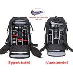 Professional Photography Backpack for Camera, Lens and 15" Laptop - Waterproof Camera Bag for DSLR, DSLR, Mirrorless