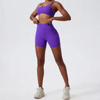 Ultra Comfort High-Waist Yoga Shorts THRIXINE