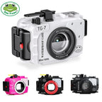 Seafrogs Scuba Diving Camera Case Cover For Olympus TG 7 TG 5 TG 6 Underwater Photography Equipment Waterproof Camera Housing 60 Lootquake LLC