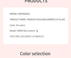 HERORANGEYingrun YueguangLip Gloss Non-stick Cup Lipstick Long-lasting Waterproof Lipstick Matte Lip Glaze Affordable Lipstick Lootquake LLC