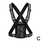 NightSafe Reflective Vest for Outdoor Sports THRIXINE