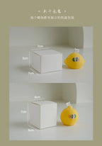 Decorative Fragrance Gift Lemon Candle DIY Fragrance Birthday Gift Imitation Fruit Candle