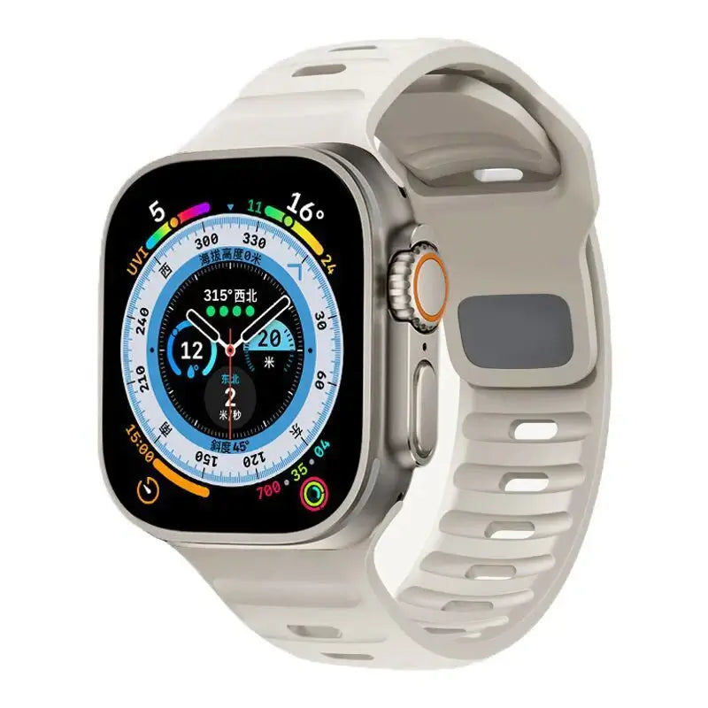 Apple Watch Silicone Band - Soft, Durable, Stylish Design - SJB-DIAMOND ELITES