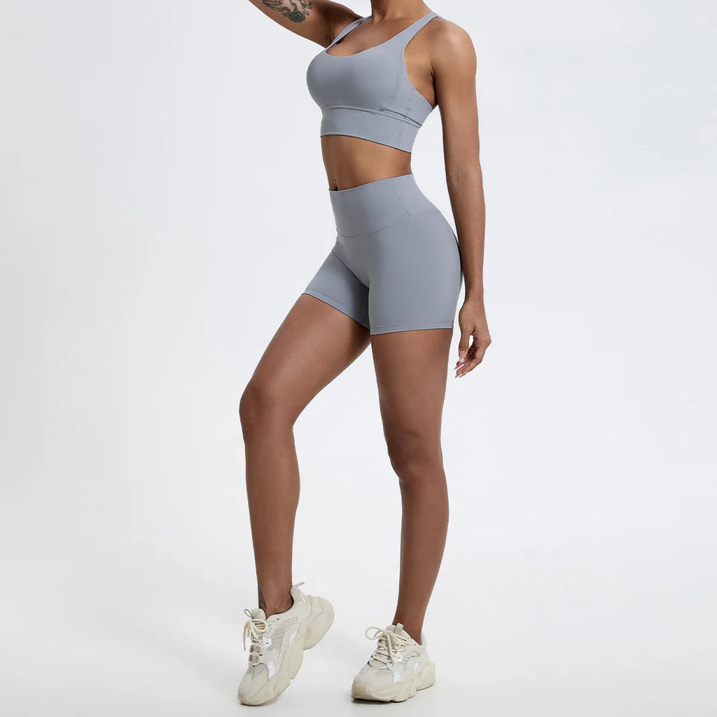 Women's Buttock Lift Gym Leggings Shorts