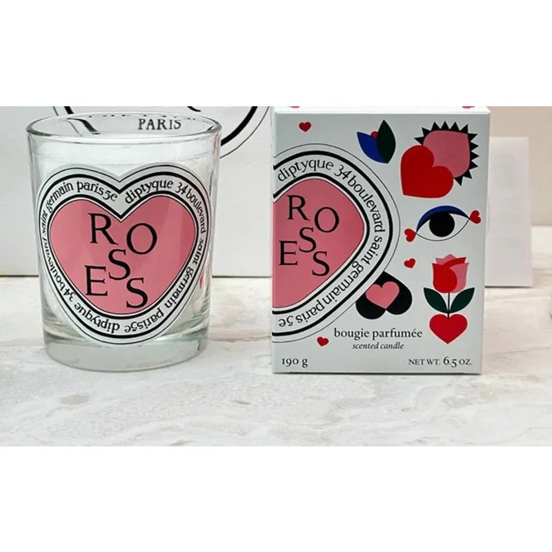 Romantic Limited Diptyques Candles Sakura Scented Fragrance Candle Light Gift High Quality Aromatherapy Perfume Aroma Home Decor Lootquake LLC