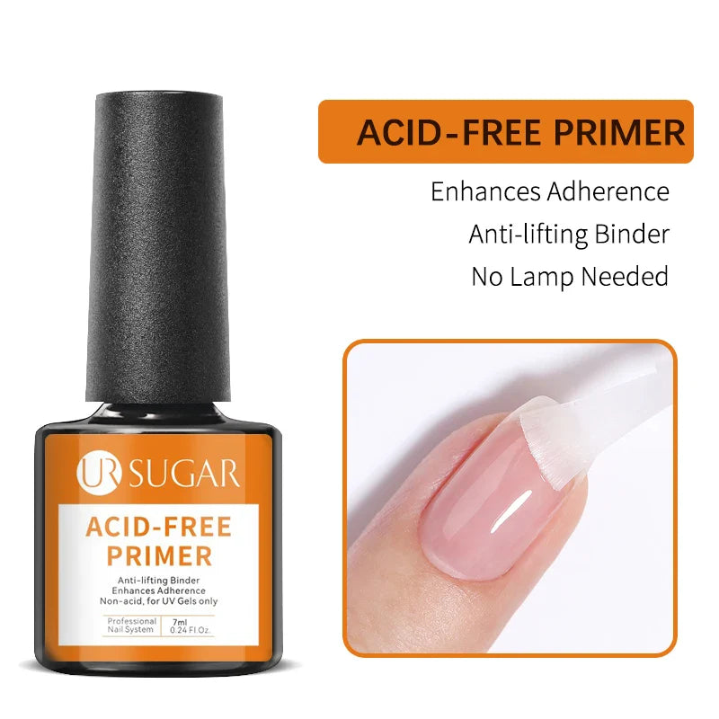 UR SUGAR Blue Color Rubber Base Gel Nail Polish Gold Glitter Base Gel Top Coat Soak Off UV LED Gel Nail Art Varnish Manicure Lootquake LLC