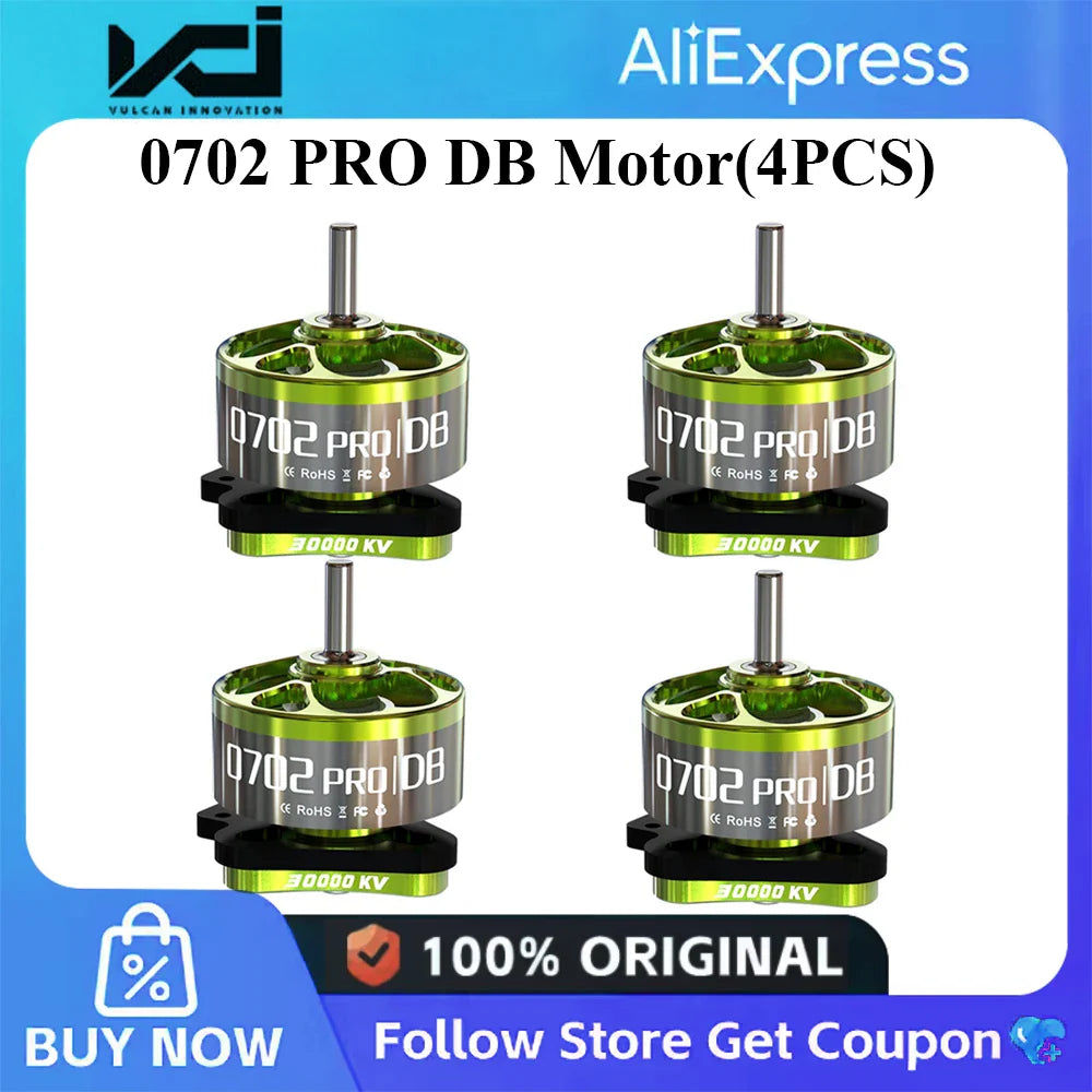 VCI 0702 PRO DB 23000KV 27000KV 30000KV Brushless Motor for 65mm FPV Freestyle Racing Cinewhoop Drone