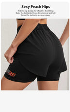 FlexFit High Rise Yoga Shorts THRIXINE