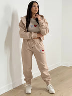 HeartWarm Sporty Set - Women's Fleece 3-Piece Bundle