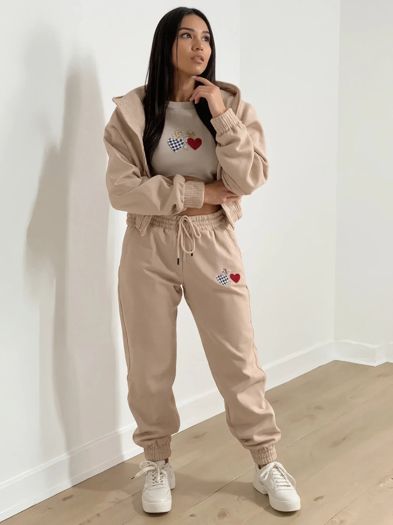 HeartWarm Sporty Set - Women's Fleece 3-Piece Bundle