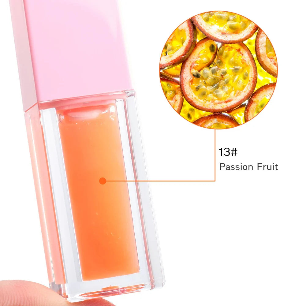 30-color Plumping Lip Oil Private Label Lipgloss Custom Logo Long-lasting Full Color Makeup Plant Moisturizing Cosmetics Vegan