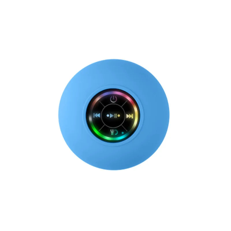 Mini Bluetooth Speaker Waterproof Bathroom Audio Wireless Shower Speakers RGB Light for Phone Soundbar Hand Free Car Loudspeaker Lootquake LLC