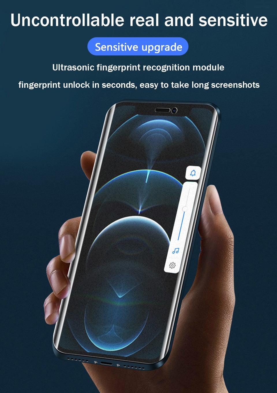 4pcs Matte Film For Iphone 11 12 13 Pro Max Mini Frosted Screen Protectors For Iphone X Xr Xs Max 6 6s 7 8 Plus Se Anti Glare Matte Finish Anti-fingerprint Film Stevvex