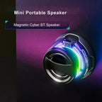 Portable Bluetooth Speaker G200 RGB Lighting Magnetic Speaker BT5.3 Mini Sound Box 7 Hours Playback Phone Holder Phone Holder Lootquake LLC