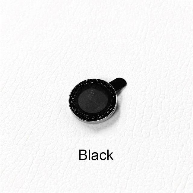 9H Tempered Glass Camera Cover Screen Protector Metal Individual Ring For iPhone Phone Glitter Camera Lens Protector Film For iPhone 14 13 12 11 Pro Max Luminous Lens Metal Glass Protective Cover Stevvex