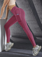 High Waist Women's Yoga Leggings with Pockets THRIXINE