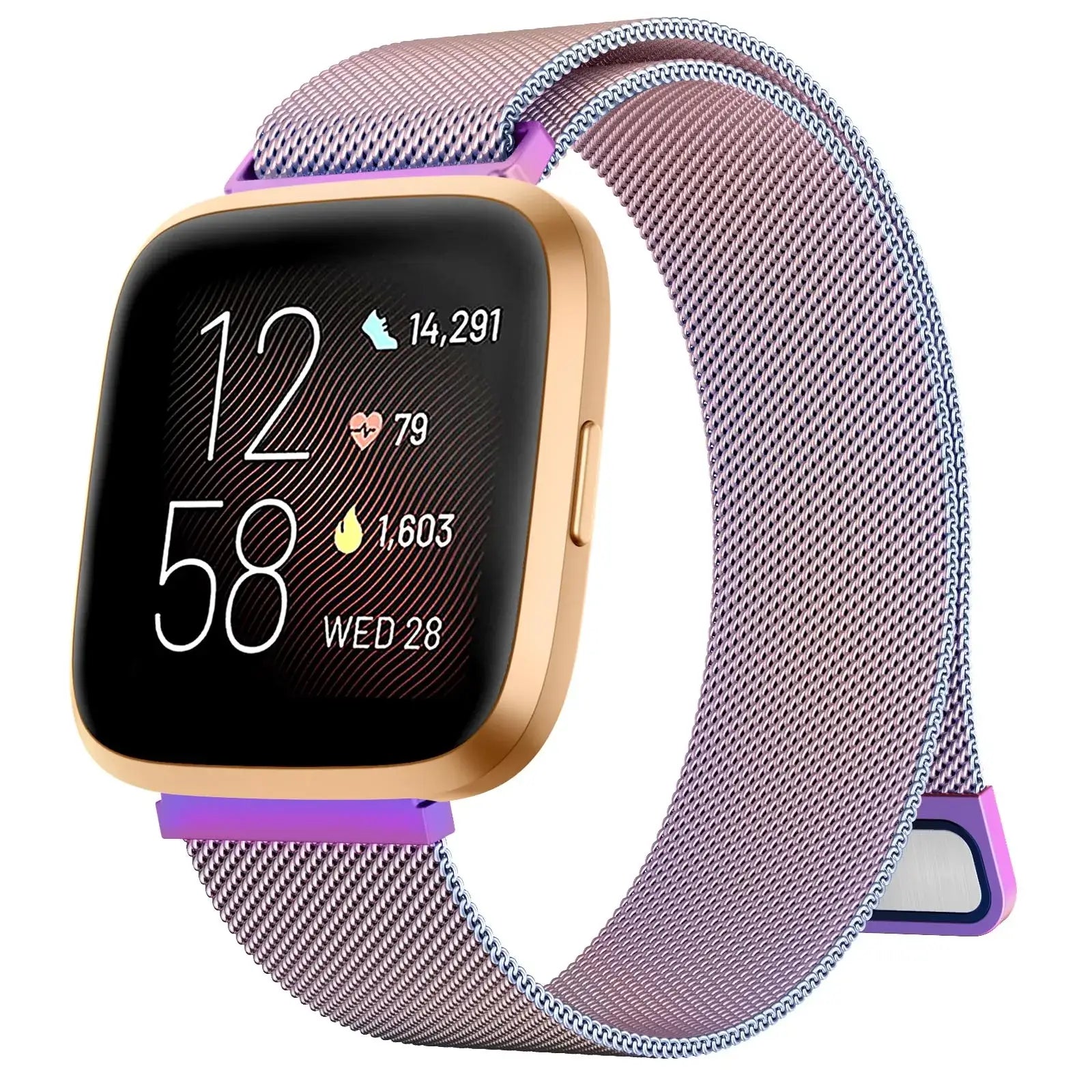 Fitbit Versa & Sense Metal Band - Premium Steel Strap - SJB-DIAMOND ELITES