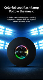 New Bathroom Waterproof Wireless LED Bluetooth Speaker Large Suction Cup Mini Portable Speaker Outdoor Sports Stereo Speaker Lootquake LLC