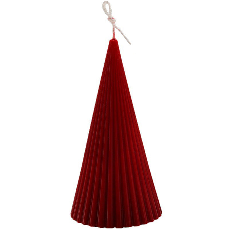 Striped Conical Candle Mold Diy Handmade Aromatherapy Candle Making Tool Home Decor Candle Acrylic Plastic Molds Lootquake LLC