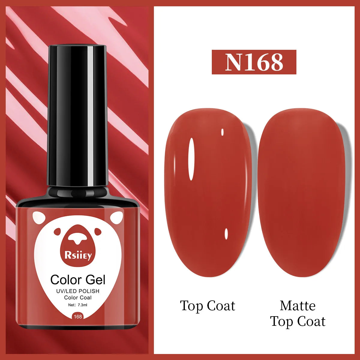 1pcs 7.3ml White Gel Nail Polish French Manicure Gel Polish Semi Permanent Soak Off UV Gel Varnish Base Top Coat Winter Nail 105 Lootquake LLC