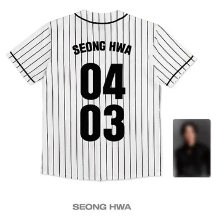 2024 Ateez World Tour TOWARDS THE LIGHT Baseball T-Shirt Men Women Hipster Hip Hop Short Sleeve Baseball Jersey Tee Shirt Homme Lootquake LLC