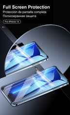 2Pcs Matte Film For iPhone 13 11 12 Pro MAX Mini Screen Protector XS Max XR X 7 8 6S 6 Plus SE Phone Accessories Soft Transparent Protective Screen Protector Film Stevvex