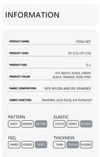 Women's High Waisted Leggings and Top THRIXINE